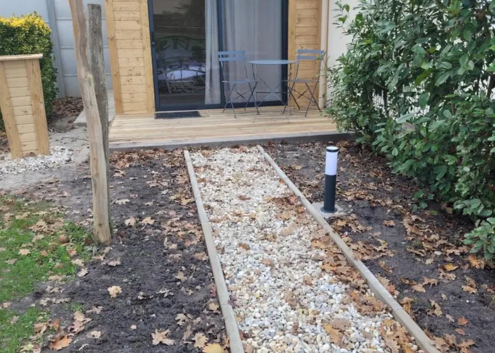 بيت خشبي Cozy Saint-Savin (Gironde)